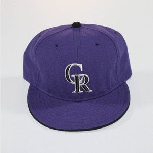 Rockies New Era Fitted Cap Sz 7 3/8